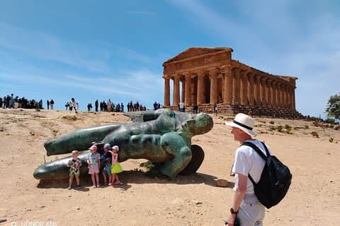 Excursion en minibus/voiture de Syracuse à Agrigente et à la Scala dei Turchi