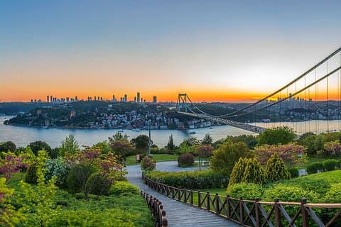 Istanbul Twee Continenten Tour per bus en boot
