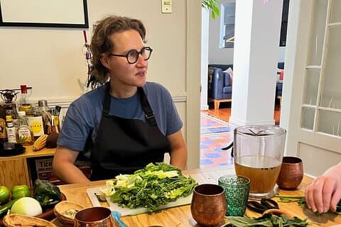 Multi-Variety Mole Class i ett Condesa hem eller konstgalleri tak