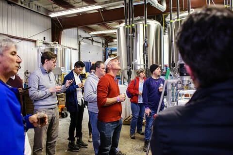 Visite privée des coulisses de la brasserie en bus - 15 ou plus