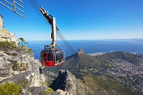 Tafelberg & Constantia wijnproeverij in Kaapstad