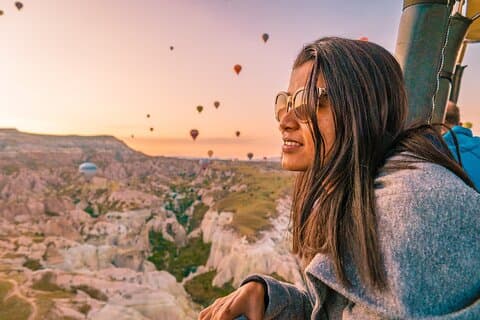 2 dagars Kappadokien Tour från Istanbul och slutar Antalya