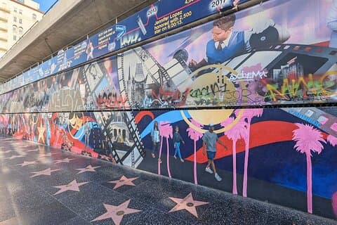 Passeio autoguiado em áudio pela Calçada da Fama de Hollywood