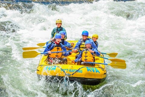 Gold Rush Rafting mais Cliffside Zipline de Idaho Springs