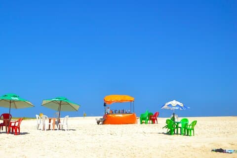 Coconut Beach Costal day tour with Lunch at the Jaquipe River