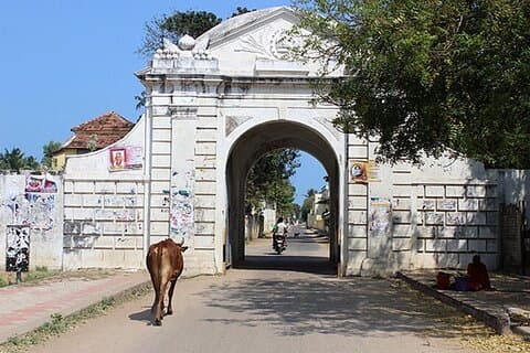 Excursion privée d'une journée de Pondichéry aux trésors de Tranquebar