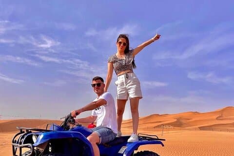 Arabian Desert Safari Red Duns med kamel ridning og BBQ middag