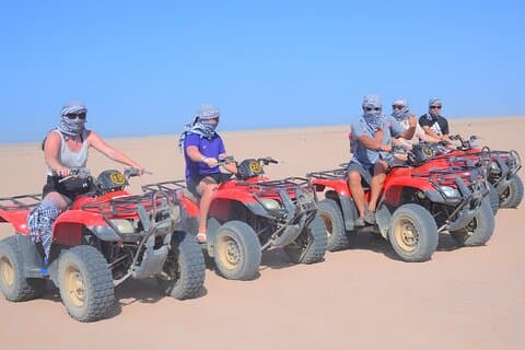 Safari Desert ATV Quad-cykeltur fra Sharm El sheikh