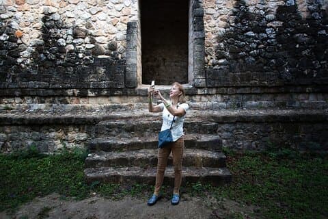 Udforsk Maya-ruinerne af Ek Balam, Valladolid og Sacred Cenote