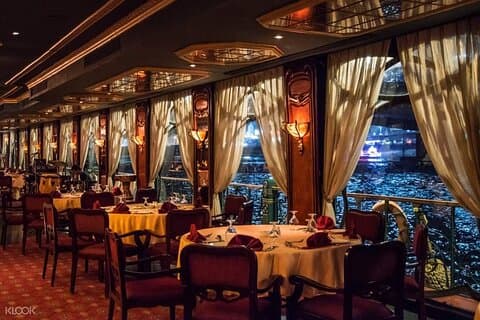 Cairo Nile Cruise Dinner with Bellydance Show