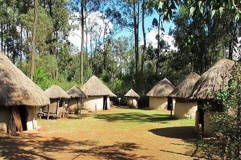 Visite de la ville de Nairobi et visite de l'après-midi à Bomas du Kenya