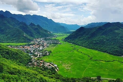 Tour di 1 giorno della valle di Mai Chau: bicicletta, vita locale e villaggi etnici
