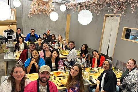 Classe de Sushi popular perto de Tokyo Tower