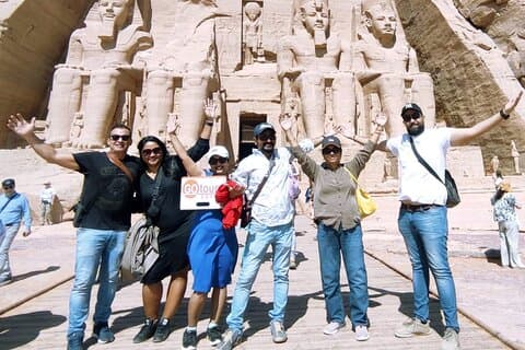 Abu Simbel-tempel Dagstur från Aswan med upphämtning på hotellet