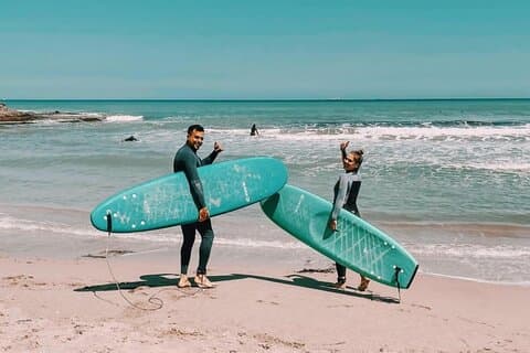 Surf lektion begynder og mellemliggende fra Puerto Vallarta