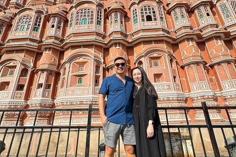 Från Delhi Jaipur privat tur med Guide