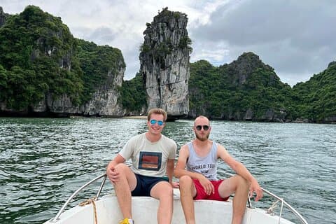Privat kano fra Cat Ba Island: udforsk Halong - Lan Ha Bay
