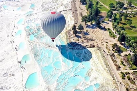Pamukkale Tour fra Istanbul med fly