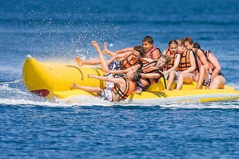 Water Fun Package: Parasailing, Jet, Sofa & Banana Boat- Hurghada