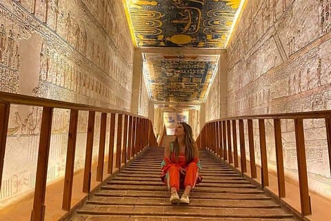 Luxor 2-dagarstur från Aswan inkluderar kungars och drottningarnas dal
