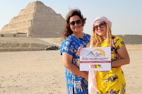 Dagstur till Memphis Sakkara & Dahshur pyramider