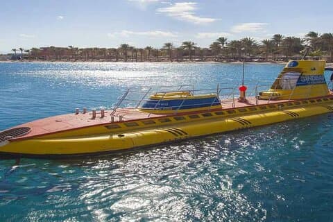 Hurghada Glass Boat Tour: Semi-Submarine Experience with Snacks!