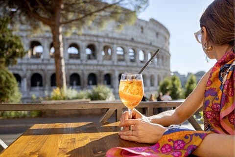 Tour in autobus con audioguida di Roma in un giorno con biglietto d'ingresso al Colosseo