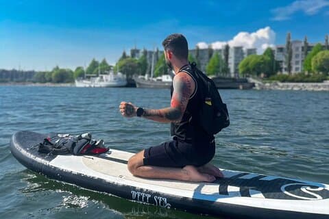 Rema verso l'isola di Kalliosaari con la nostra avventura SUP guidata (5pl)