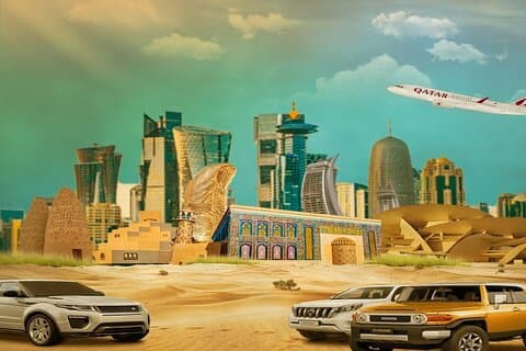Visite de la ville de Doha Delights avec safari dans le désert et visite de la mer intérieure