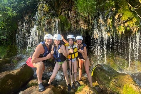 Rafting with cave exploring & cliff jumping |Go Pro 12|