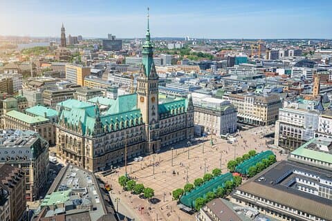 Hamburg privat selvguidet safari med digital fotobok