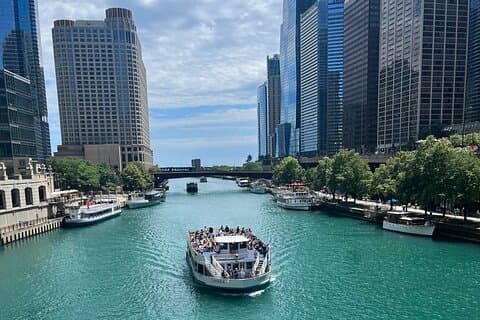 Guidet fottur i Chicago sentrum for TV og filmnettsteder