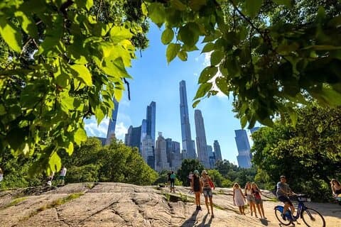 New York: Central Park Walking Personaliseret selvguidet app tur