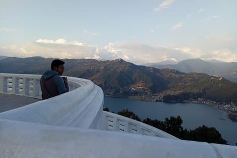 Private Sunset Tour to World Peace Stupa by Car