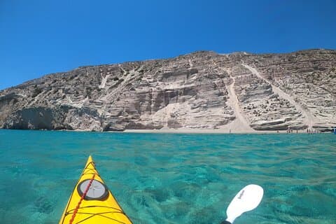 Enchanting Semi Private Kayaking Tours in Milos