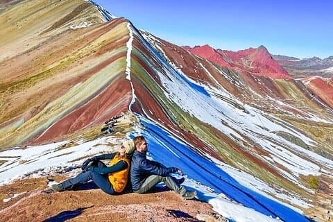 Colorful Mountain - shared with lunch and manha coffee
