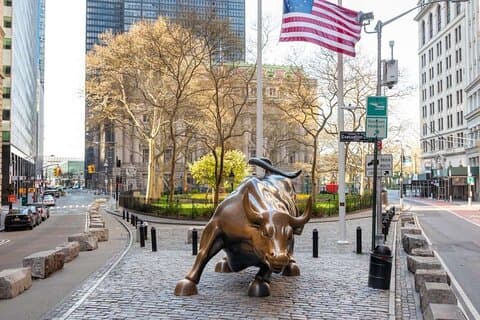New York : tour personalizzato con app autoguidate di Wall Street