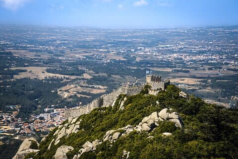 Tour Privado Día Completo de Sintra, Palacio de Pena y Castillo de Mouros