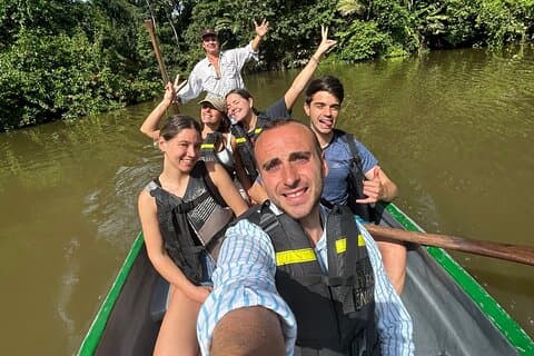 Expérience de 3 heures à travers les canaux de Tortuguero