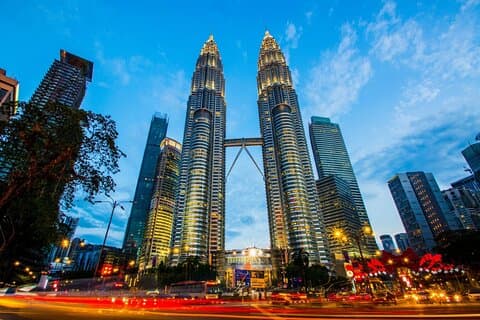 Billets électroniques pour la terrasse d'observation des tours jumelles Petronas en Malaisie