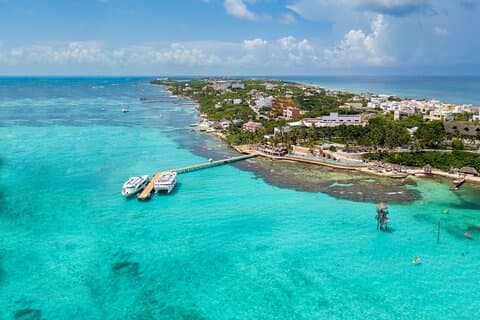 Isla Mujeres Day Tour with Catamaran, Snorkeling & Beach Club