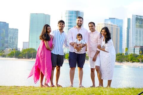 Gruppefotograferingsoplevelse på Waikiki Beach