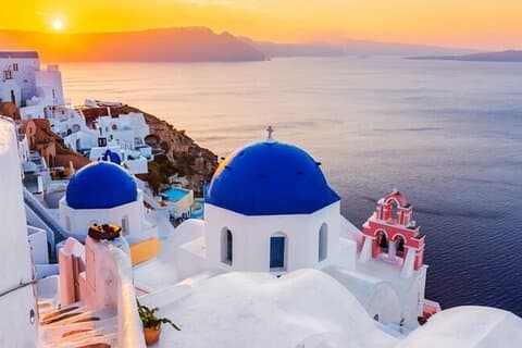 Förstagångskryssare Mini-Gruppresa till Santorini Gems
