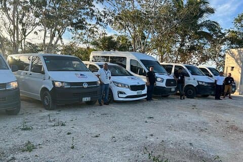Cancuns flygplats till Cancuns centrum, hotellzon, Puerto Morelos