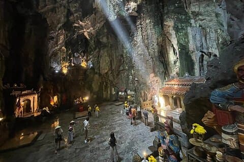 Privat tur: Marble Mountain og Ba Na Hills