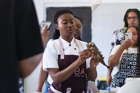 Privat ghansk matlagingskurs på Accra's Premier Food Hub