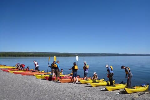 Half Day Paddle on Yellowstone Lake