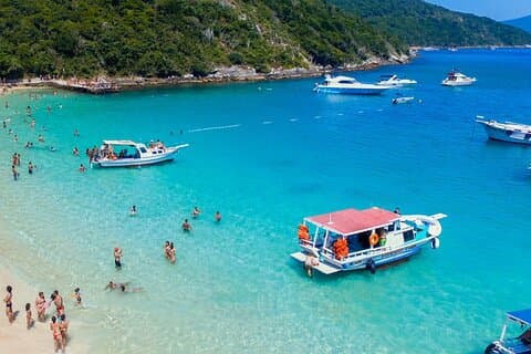 2-dages tur fra Rio de Janeiro, Corcovado og Arraial do Cabo