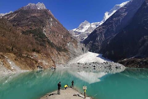 3 Tage Kapuche Glacier Lake Trek mit Siklesh ab Pokhara