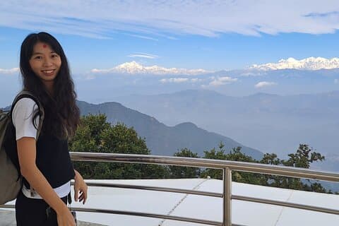Kathmandu Chandragiri taubane og Swayambhunath privat tur